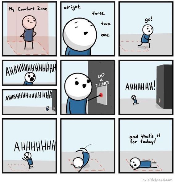 Comfort zone meme