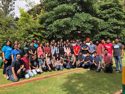Interns outing image