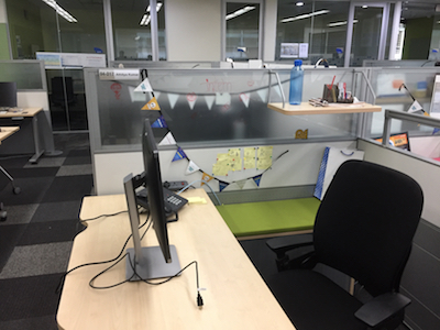The A-class workspace image